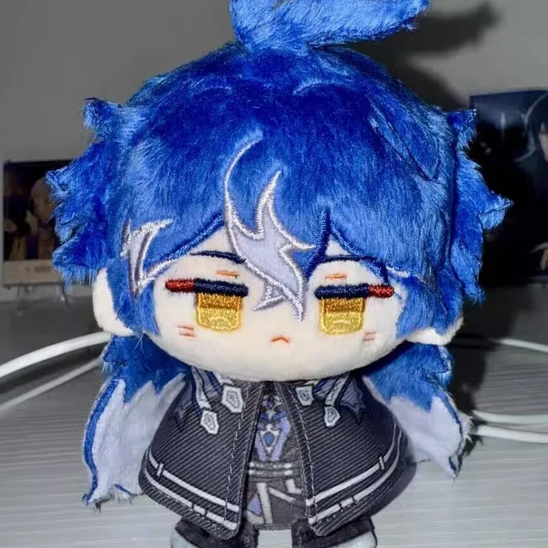 12cm 애니메이션 게임 원신 임팩트 두린 플린스 바르카 귀여운 코스프레 코튼 단고 인형 키체인 미니 플러시 장난감 팬 피규어 선물