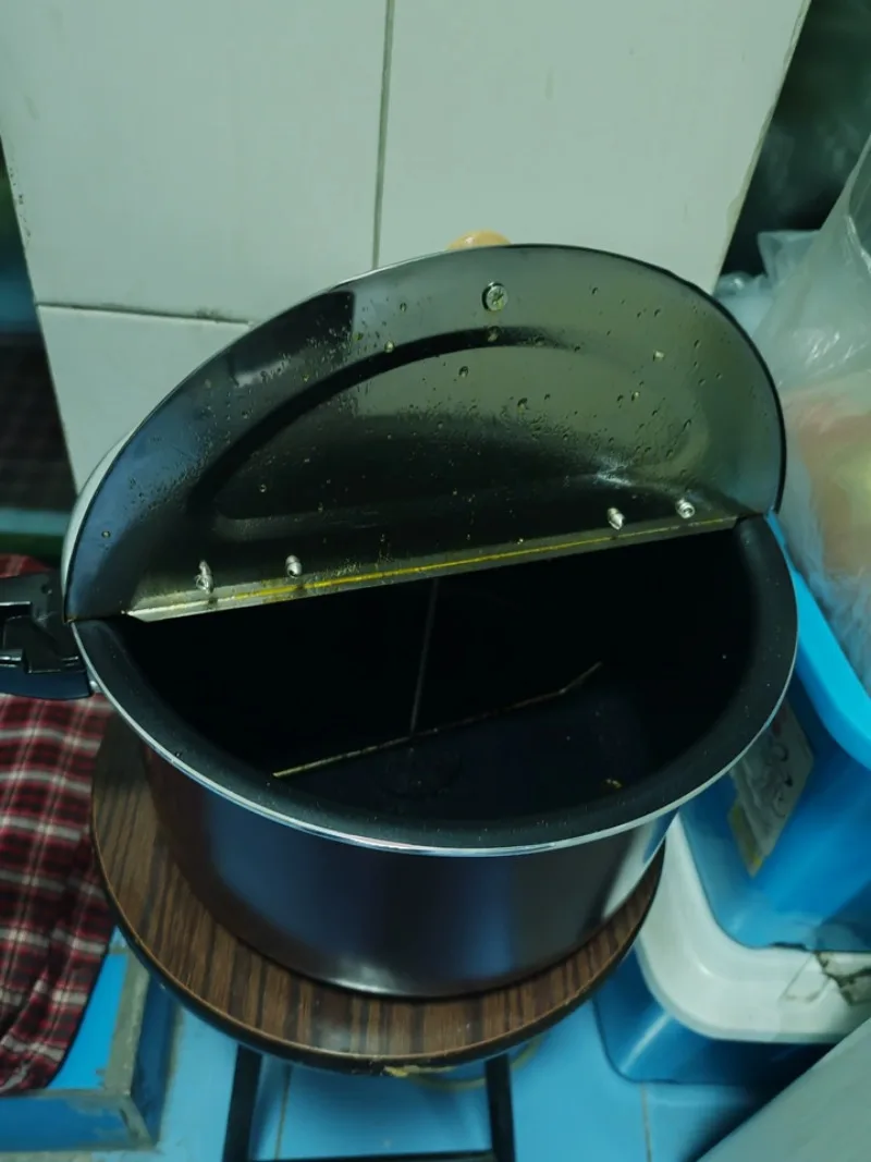 Hand Popcorn Machine Gas Induction Cooker Dual Purpose Portable Popcorn Maker