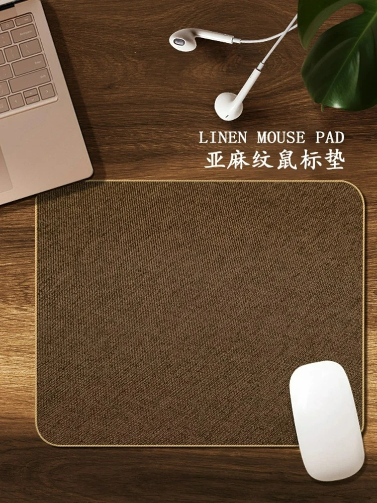 For linen mouse pad, oversized premium e-sports gaming computer table mat, office small keyboard pad(store code: 0161)