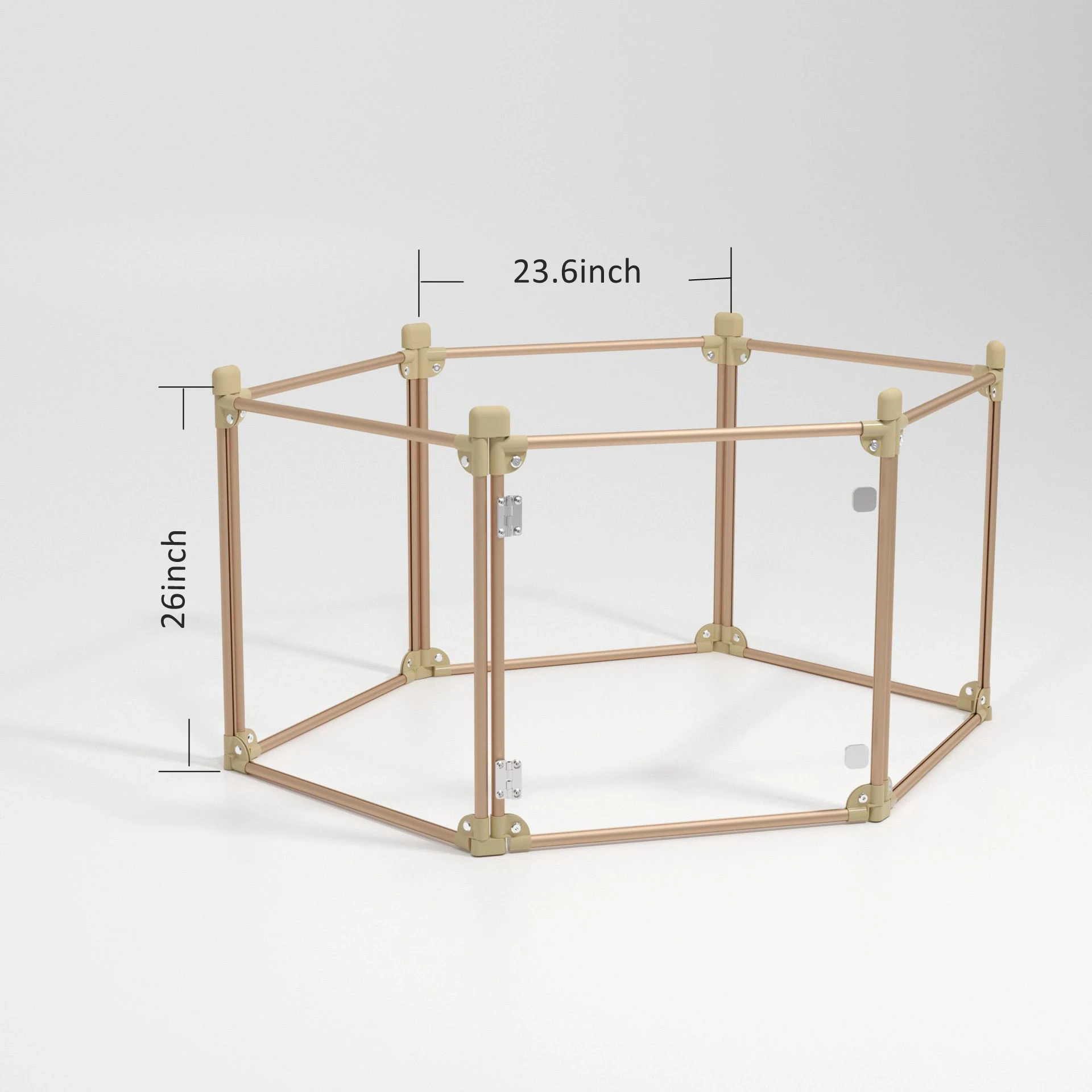 

Acrylic Transparent Fence Pet Fence Dog Cat Fence Indoor Kennel Cage Foldable Pet Door Fence