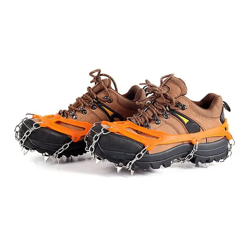 Walk Traction Ice Cleat Anti-Slip Multipurpose Ice Claws Comfortable Ice Claws Rustproof Shoe Ice Grips For Sloping Terrain