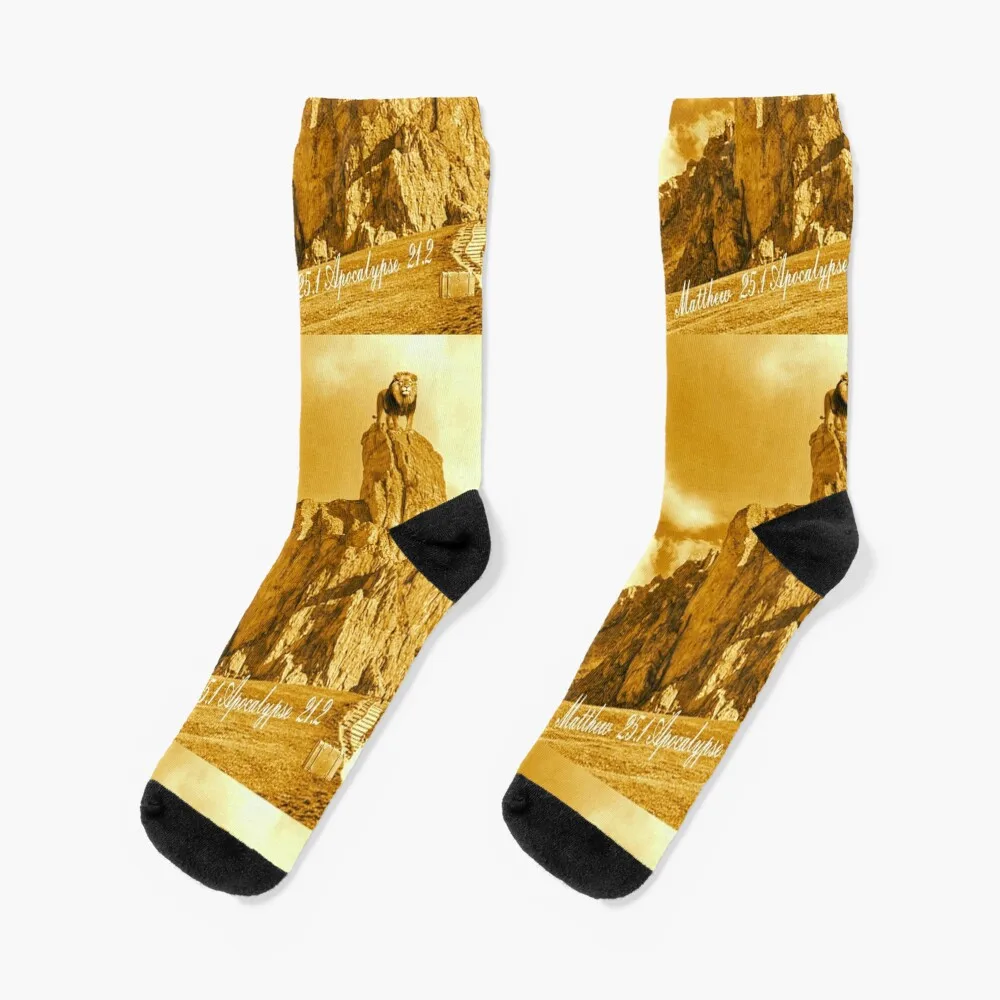 Jesus coming to get your church Socks Running moving stockings Men's valentine gift ideas Socks Men Women's