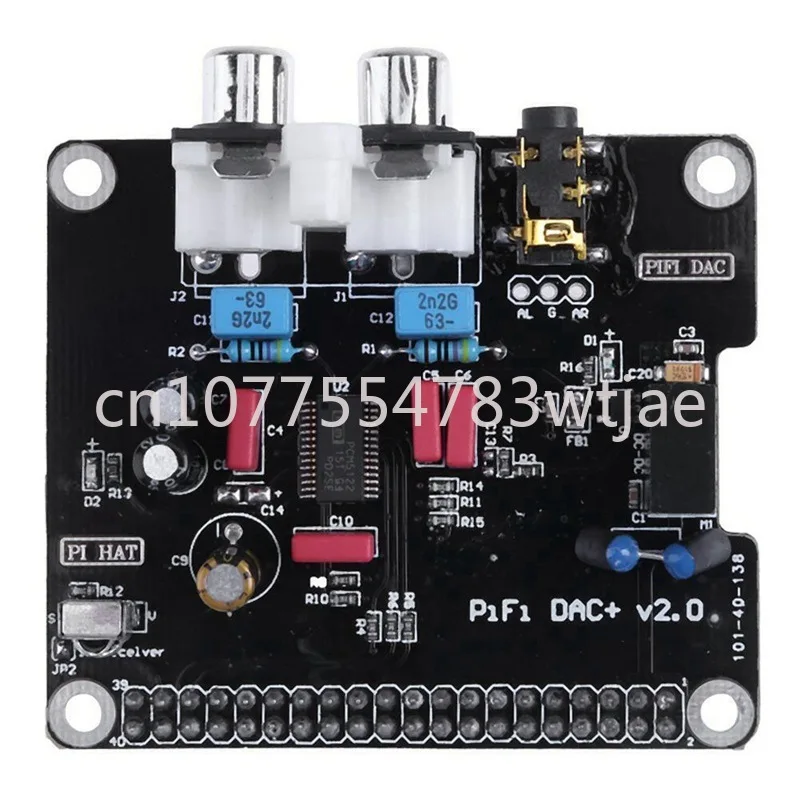 Suitable for PCM5122 Raspberry Pi 3B/2B HIFI DAC audio sound card module I2S interface