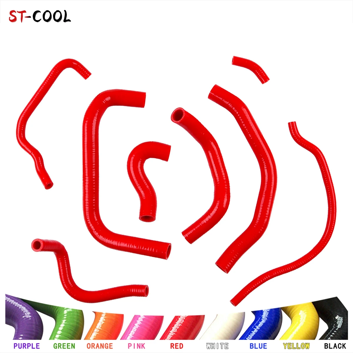 

ДЛЯ 1998-1999 HONDA CBR 900 RR 900RR FIREBLADE CBR900RR Высокопроизводительные силиконовые шланги радиатора, комплект трубок, трубок, 8 шт., 10 цветов
