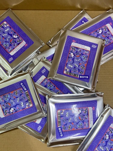 Tarjeta aleatoria coleccionable oficial Gmmtv Thai Star Gmmtv July Book Fair para niños y niñas