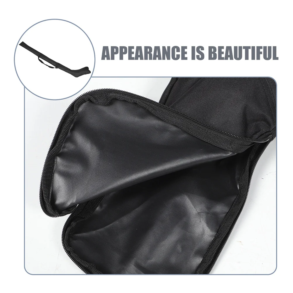 Hockey Stick Bag Heavy Duty Oxford Fabric Strong Craftsmanship Zipper Closure Compact Travel Carrier for Ice Hockey Rods