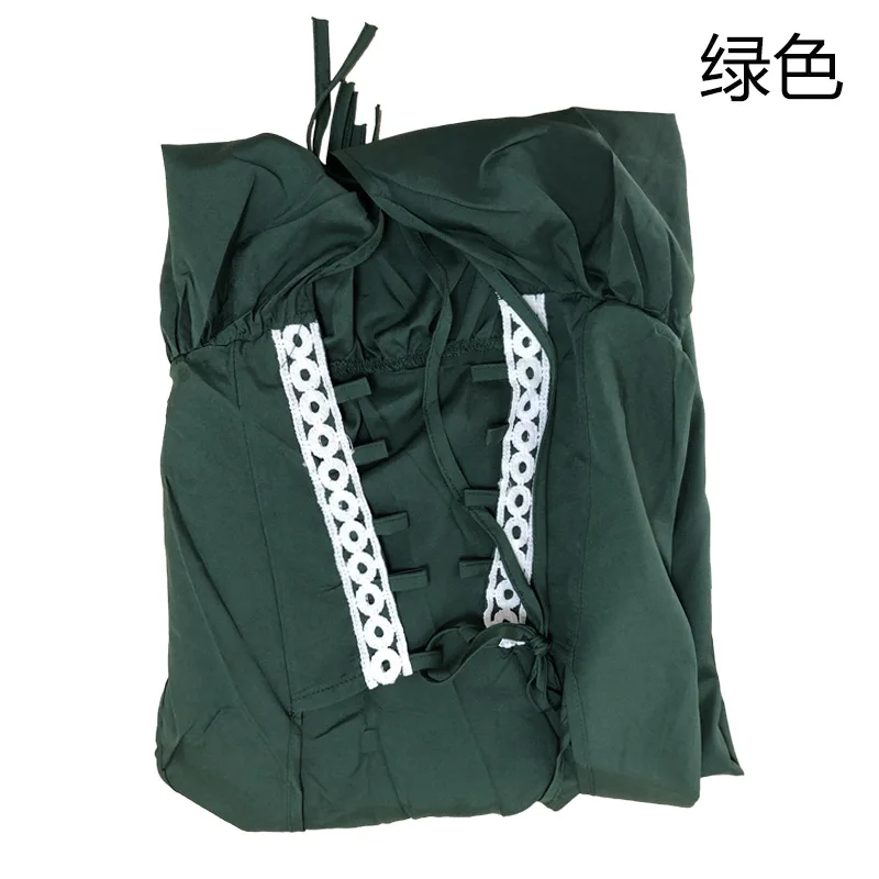 هالوين زي ساحة الرقبة مشد الخصر القرون الوسطى عصر النهضة فستان الرجعية