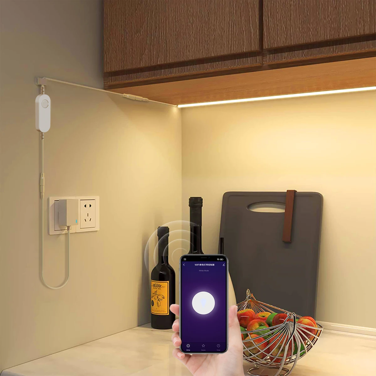 Tuya Smart WiFi LED Strip Lights Neon Tape LED Neon Rope Lights Voice Control Gaming Room Wall Decor praca z Alexa Google Home