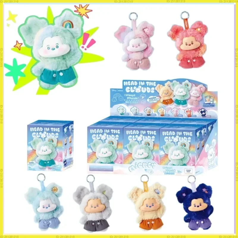 

Милая натуральная голова Микки, виниловая плюшевая слепая коробка в облаках, серия, милое виниловое лицо, модные игрушки, кукла, сумка, подвеска, декор, подарки