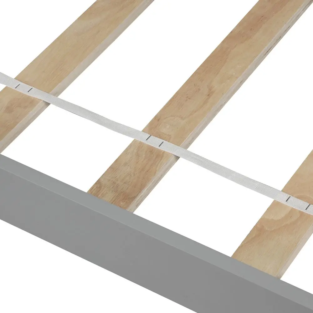 Cama de plataforma de madera,