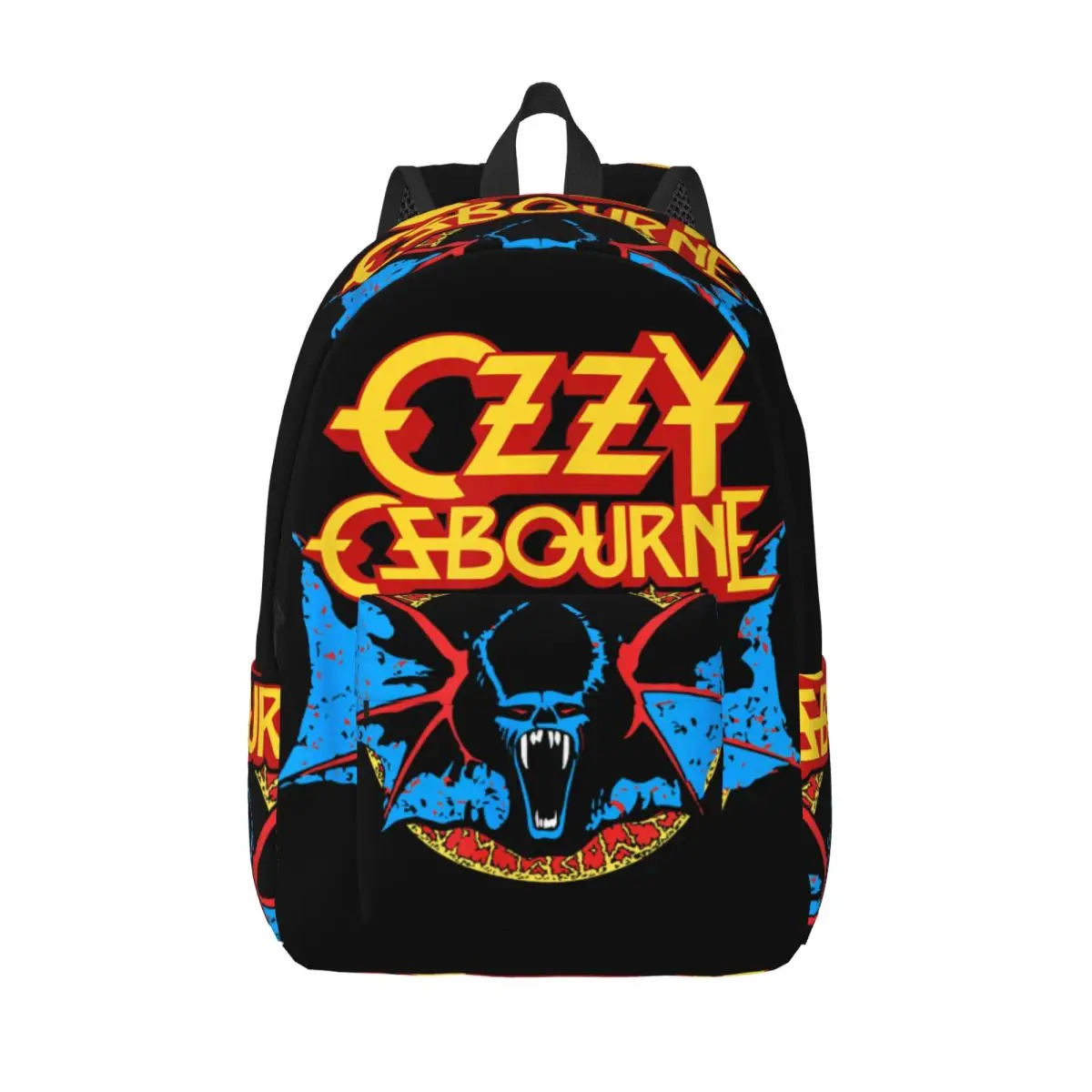 

Heavy Metal Rock Ozzy Osbourne Classic Bat Backpack Workout Backpacks Unisex Colorful Lightweight School Bags Fun Rucksack