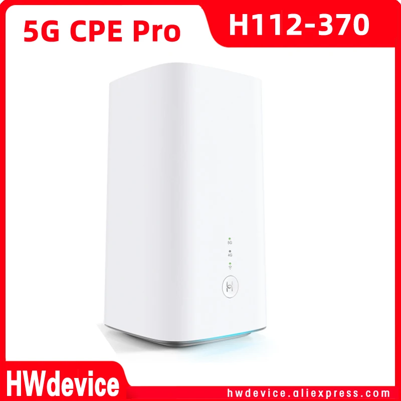 Unlocked 5G CPE Pro H112-370 5G Routerwith Sim Card WIFI6