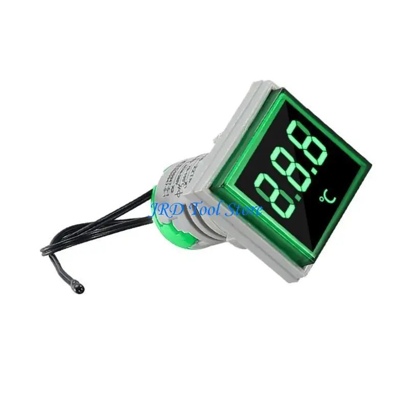 A2UD High Precisions Square Digital Temperature Gauge with Ventilation Holes for Continuous In Various Environment