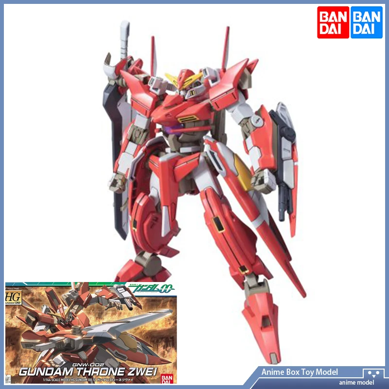 주식 BandaiAssembly 건담 HG 00-12 1/144 왕좌 Zwei 건담 TYPE-2 모델