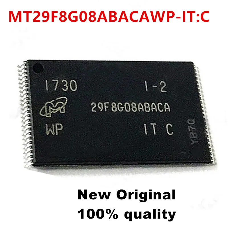 

10PCS MT29F8G08ABACAWP-IT:C 29F8G08ABACA MT29F8G08ABACA TSOP-48