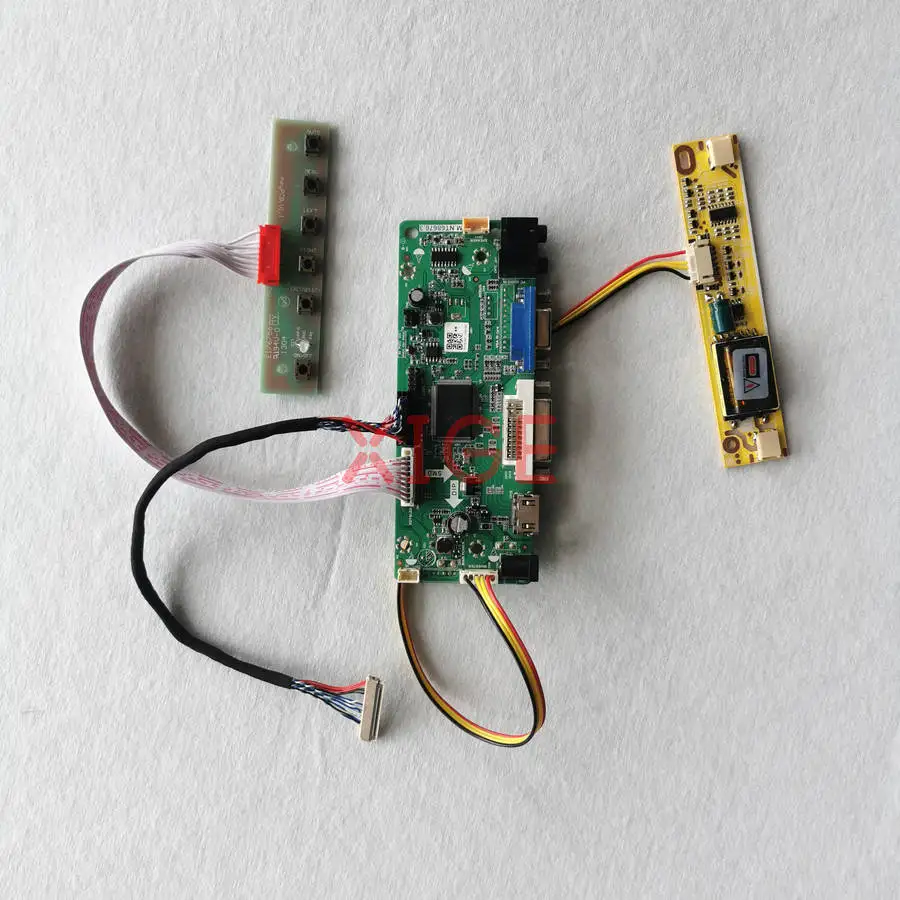 

For LTM185AT01 M185B1 LTM185AT02 MT185GW01 Matrix Controller Drive Board DIY Kit HDMI+DVI+VGA 1366*768 2CCFL 1366x768 LVDS-30Pin