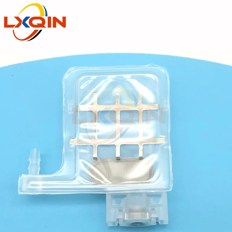 LXQIN 8pcs transparent Ink damper for Epson DX5 XP600 TX800 4720 I3200 I1600 Water-based Eco solvent for 4*3mm/5*3mm tube