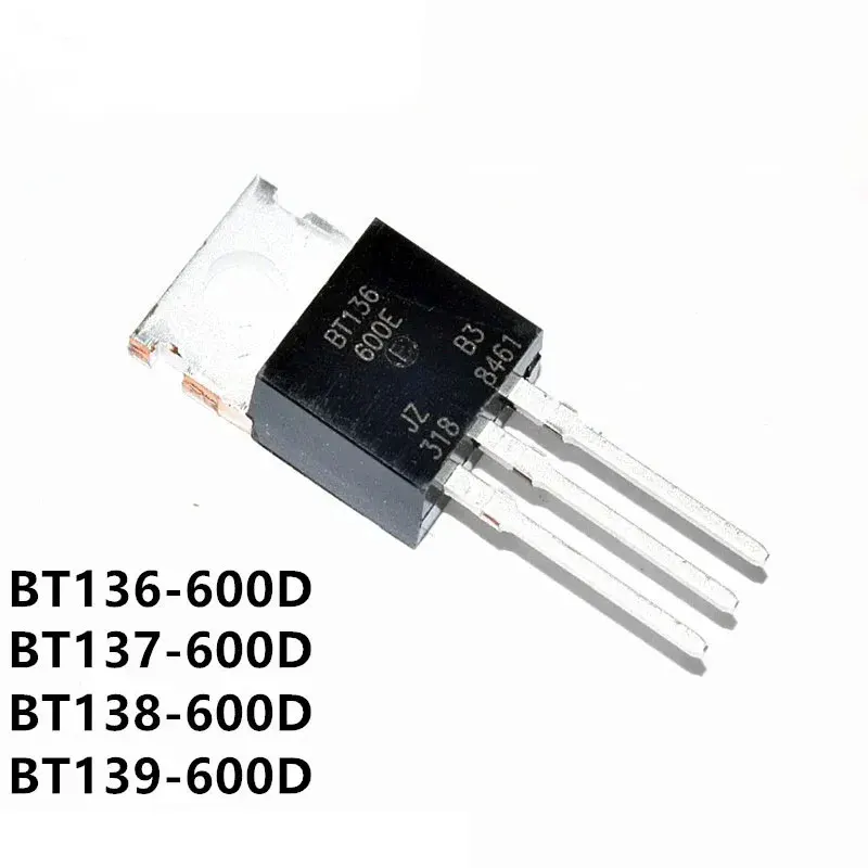 TRIAC BT136-600E BT136-600D TO220 BT136 600D TO-220 BT136-600 BT137-600D BT138-600D BT139-600D