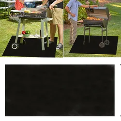 Fireproof Bbq Mat Fireplace Brazier Fireproof Mat Outdoor Lawn Terrace Barbecue Fireproof Rug Protective Mat Heat Resistant BBQ