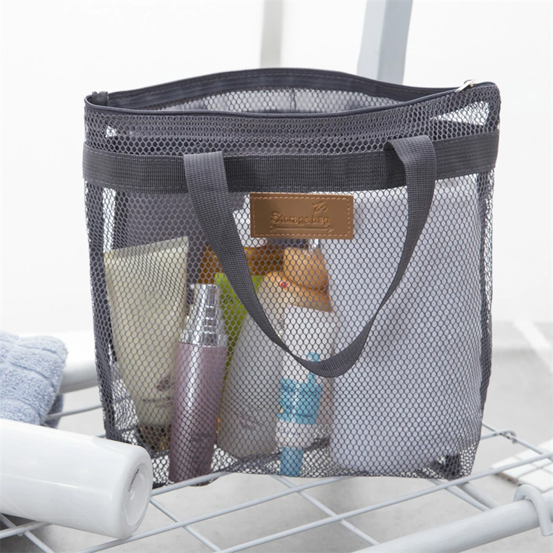 

Travel Makeup Bags Outdoor Wash Handbag Dry Wet Separation Swimming Large Capacity Bag Mesh Storage Bag Sports Fitness Bags