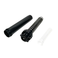1/2in Buried Sprinkler Anti-Rust Iirrigation Water Sprinkler Durable Garden Lawn Tool Automatic Lifting Buried Sprinkler