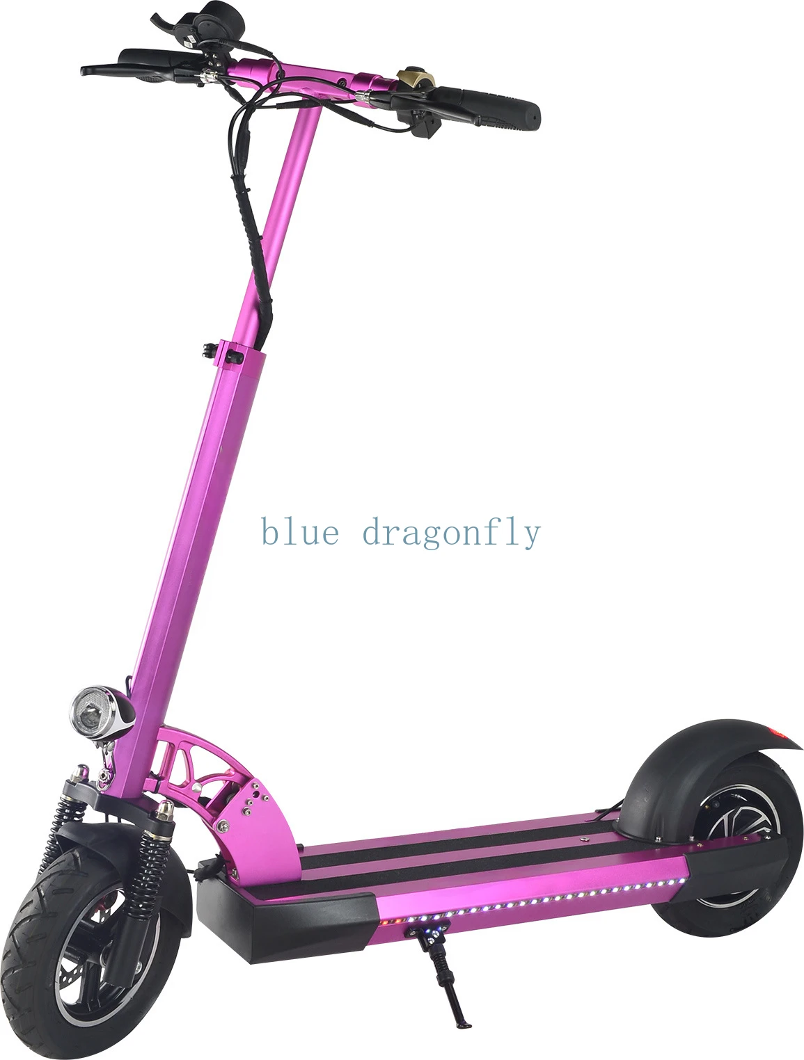 About 45 km/H Electric Scooter New Power Adult Foldable Two 10 Inch Tire 48V 500W Motor Charging Once about 70km