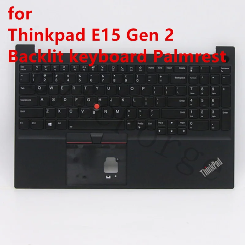 OEM Replacement  New/Orig Backlit KB Palmrest C Cover for Lenovo ThinkPad E15 Gen 2 5M10W64584