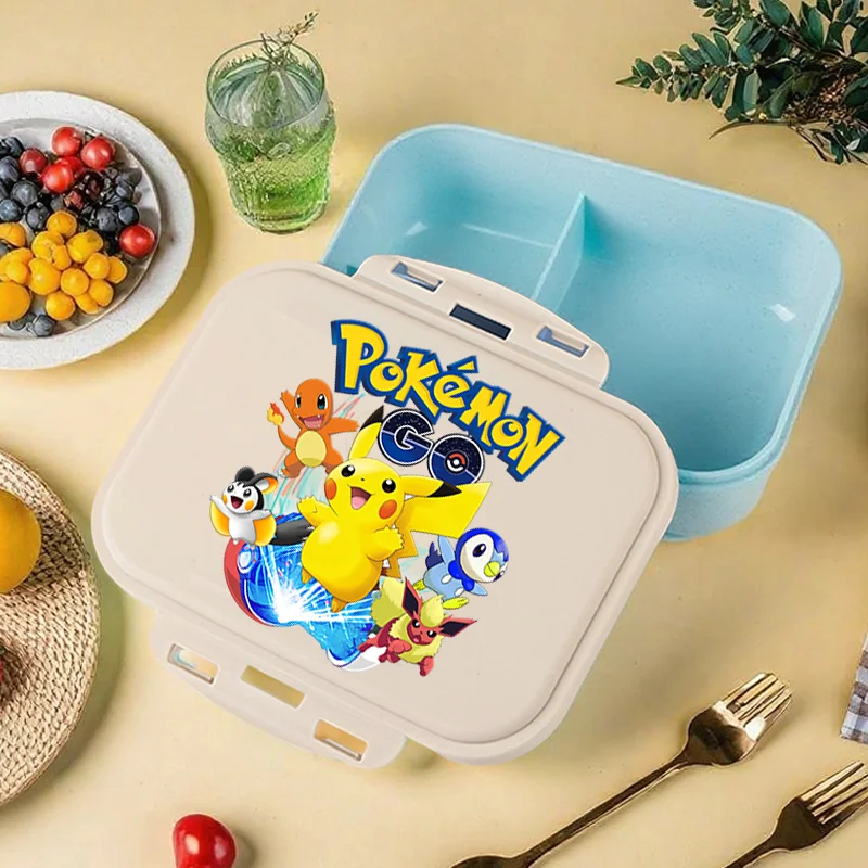 Милые-покемоны-бенто-ланч-бокс-мультяшная-фигурка-Пикачу-контейнер-для-еды-с-принтом-детские-школьные-контейнеры-для-хранения-еды-детский-подарок