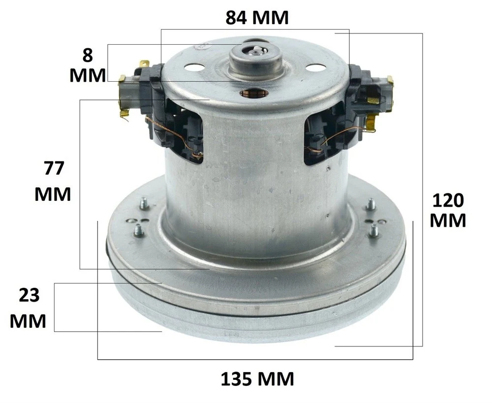 Compatible for Rowenta Artec 2 Vacuum Cleaner Motor 1400 W