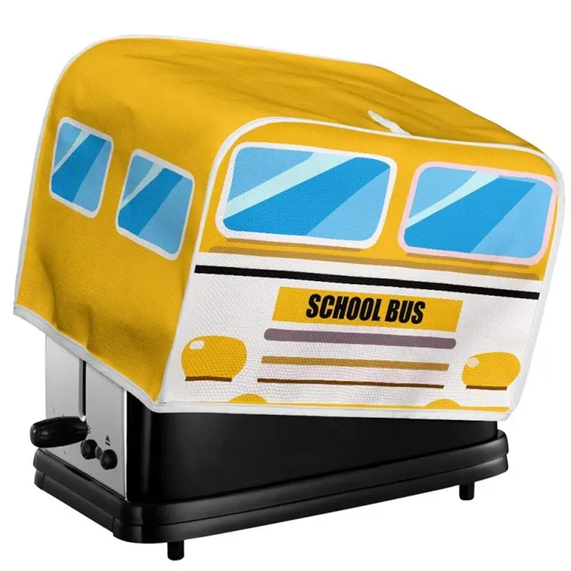 Toaster Cover, 2 Slice Bread Toaster Oven Dust Cover,, Home Kitchen Accessories Decoration-AA26