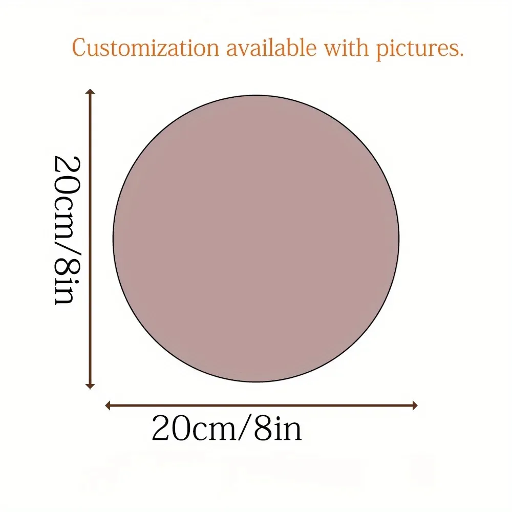 Customized Aluminum Wall Art | 8x8 Inch Round Floral Inspirational Quote Metal Sign, Portrait Decor for Home Office Wall Sculptu