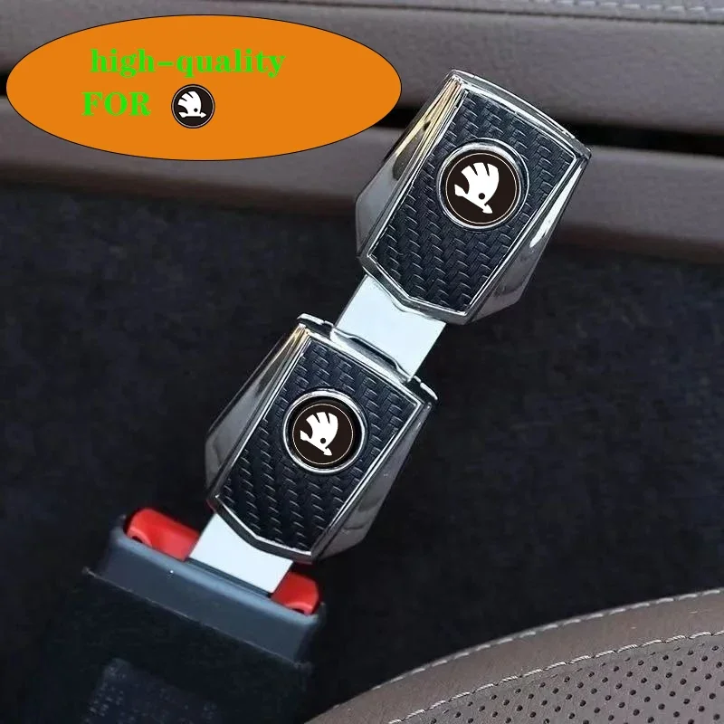 

Car Seat Belt Clip Extender Alloy Seatbelt Fastener Converter For Skoda Octavia MK2 MK3 2 3 A7 Fabia Karoq Kodiaq Superb Rapid