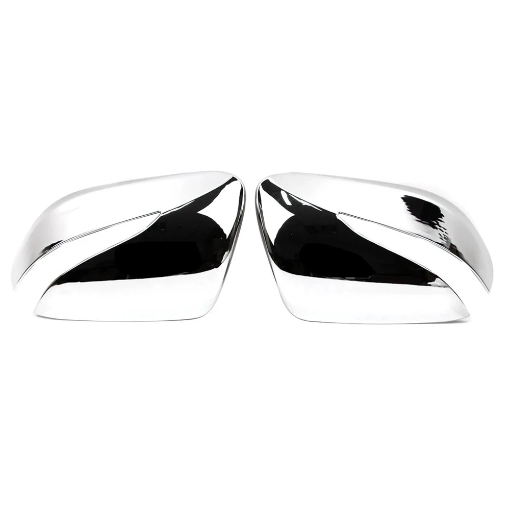 Rearview Side Wing Mirror Cover for Hyundai Santa Fe 2013 2014 2015 2016 2017 Exterior Molding ABS Chrome Trim