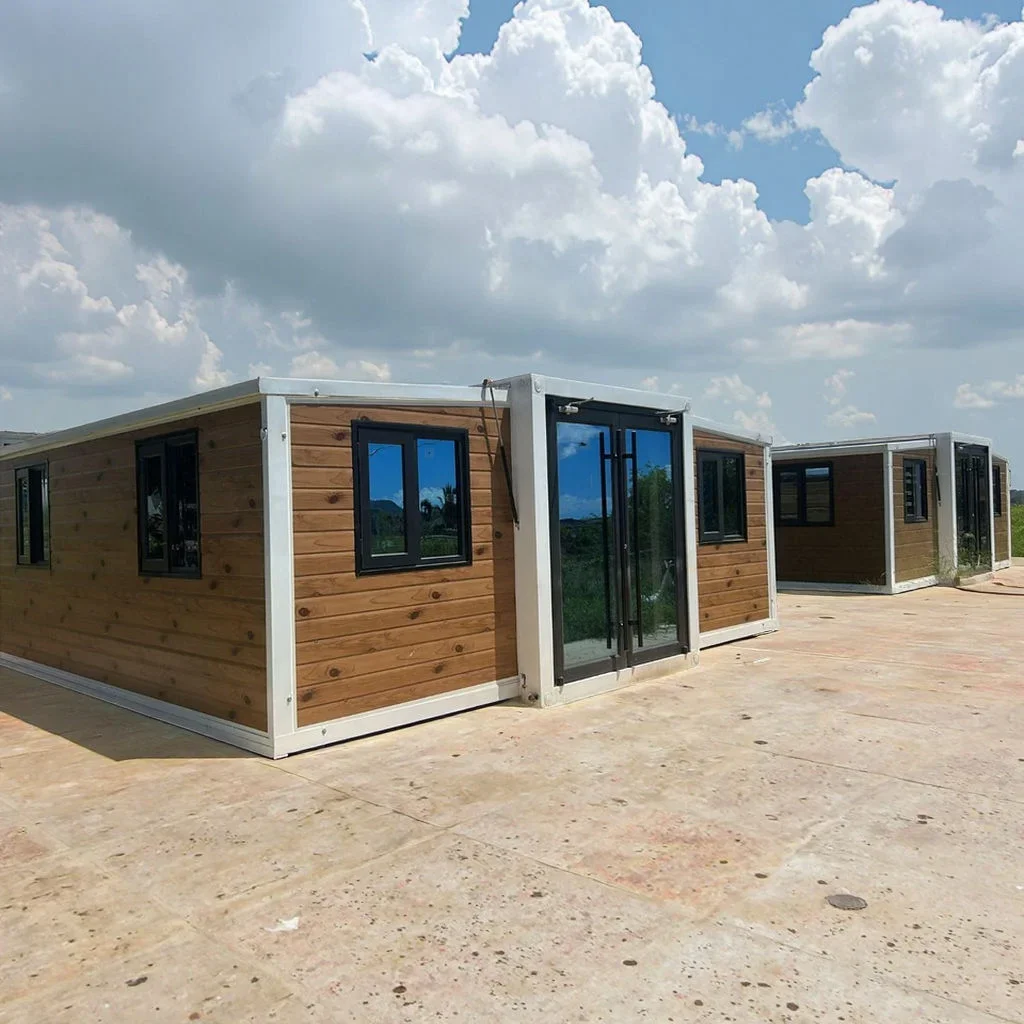 Durable 20ft Expandable Container House Modular Prefabricated Portable Building for Garden Shed and Storage Room