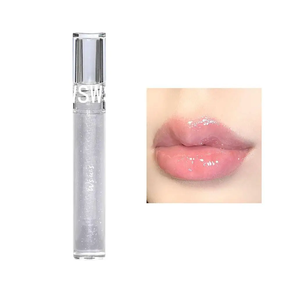 Brillo de labios hidratante para mujer, aceite labial femenino, bálsamo labial, maquillaje de labios, mancha de cristal, Cosméticos baratos, Li I5e5