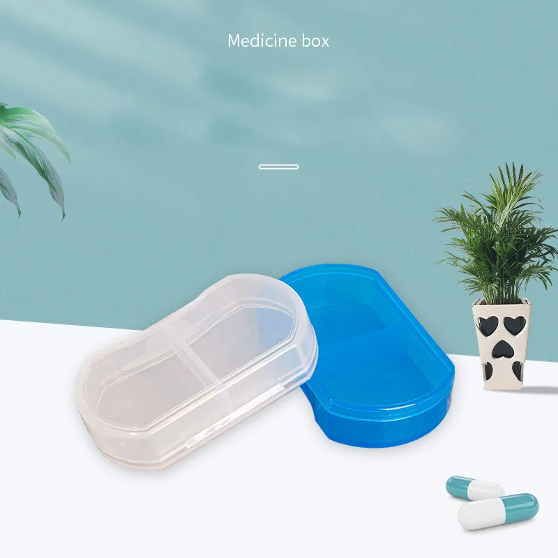 

10pcs/lot Medicine Box Jar Storage Packaging Convenient Mini Organizer Dispensing Travel Emergency Seal Dustproof portable