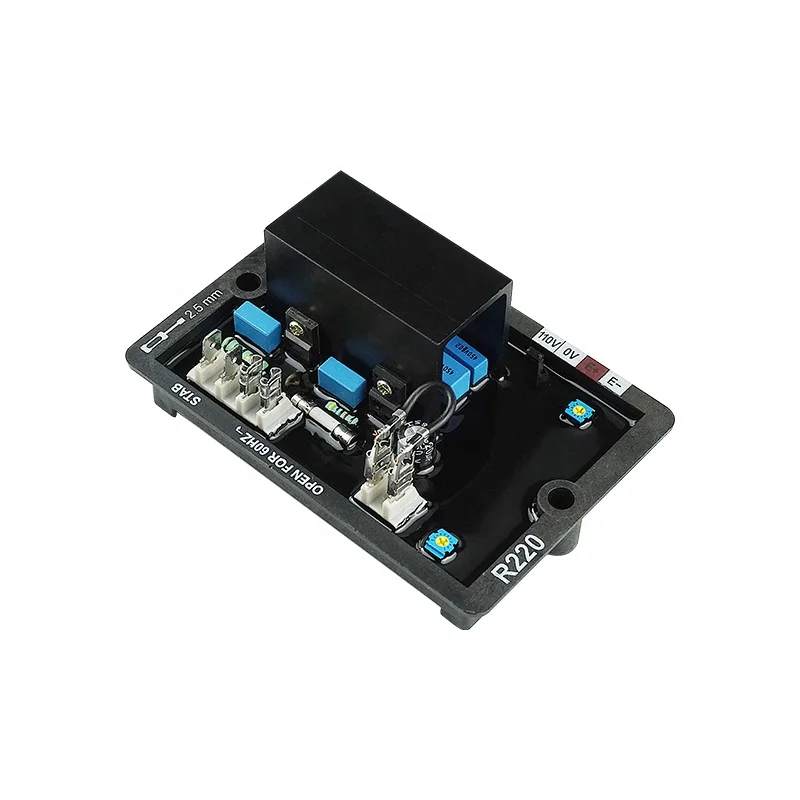 

Brushless Type Genset Automatic Voltage Regulator for Generator R220 Voltage Regulator AVR R220