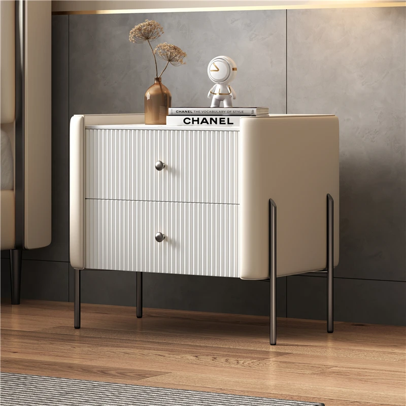 

Luxury Atmospheric Cabinet Modern Storage Space Saving Corner Sideboard Cabinet Storage White Mesa De Cabeceira Salon Furniture