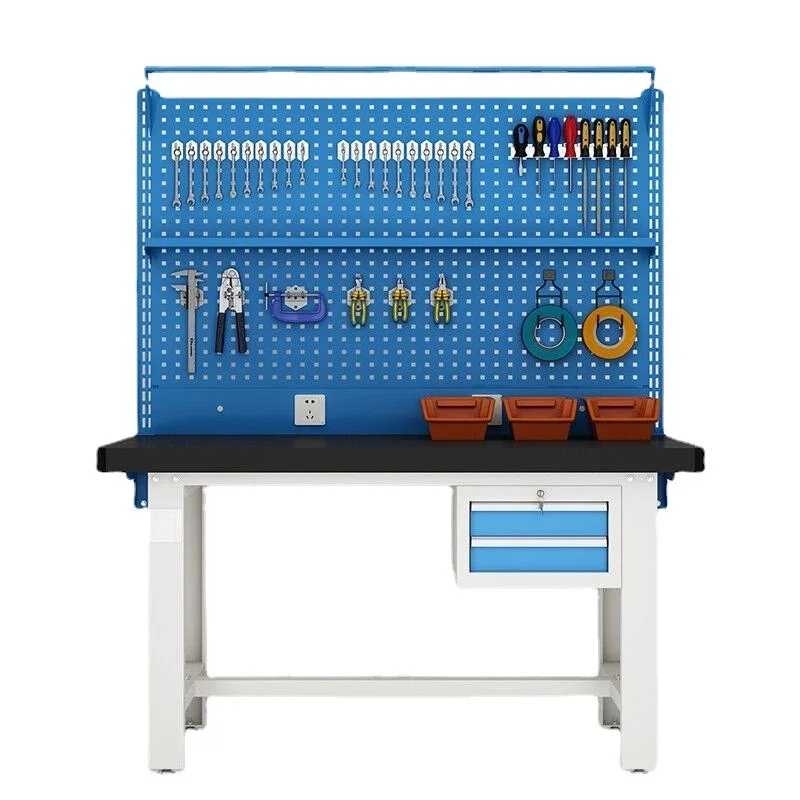 Countertop Workbench Metal Fitter Maintenance Operation Table Tool Repair Multi-Station