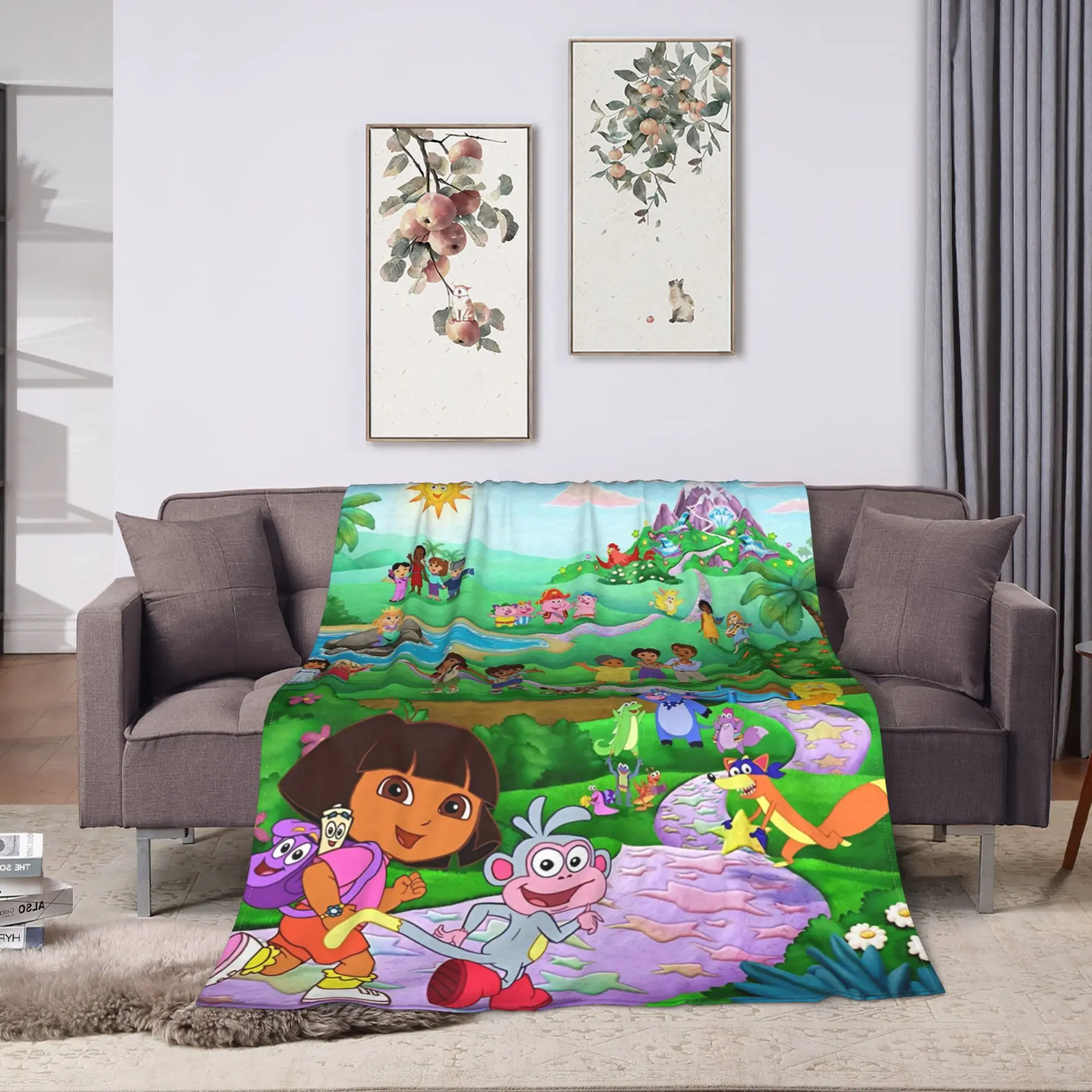 دوراس المستكشف بطانية سوبر دافئة مريحة أفخم رمي بطانية للمنزل ديكور السفر مكتب الفانيلا المفرش غطاء السرير #2