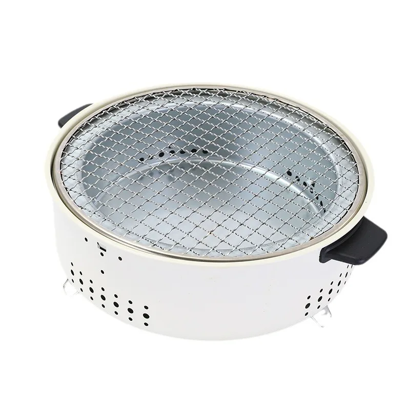 

Grill Tea BBQ Household Korean bbq grill Outdoor Smokeless Windproof Carbon Grills