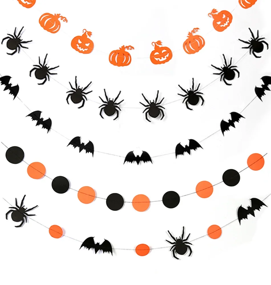 Autocollant de Porte d'Halloween à Motif de Cicatrice d'Horreur, Décoration de Sorcière Citrouille Noire, Décor de ixdes Enfants