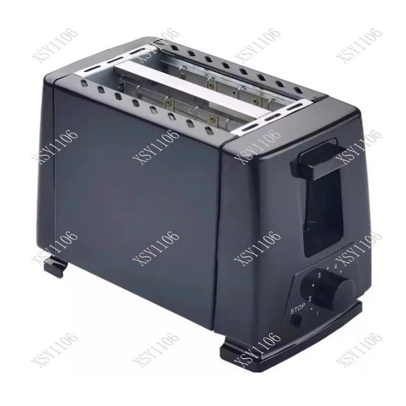 110V 650W Yellow Hot Dog Toaster  Heat Setting Thick Sausage Sandwich Machine