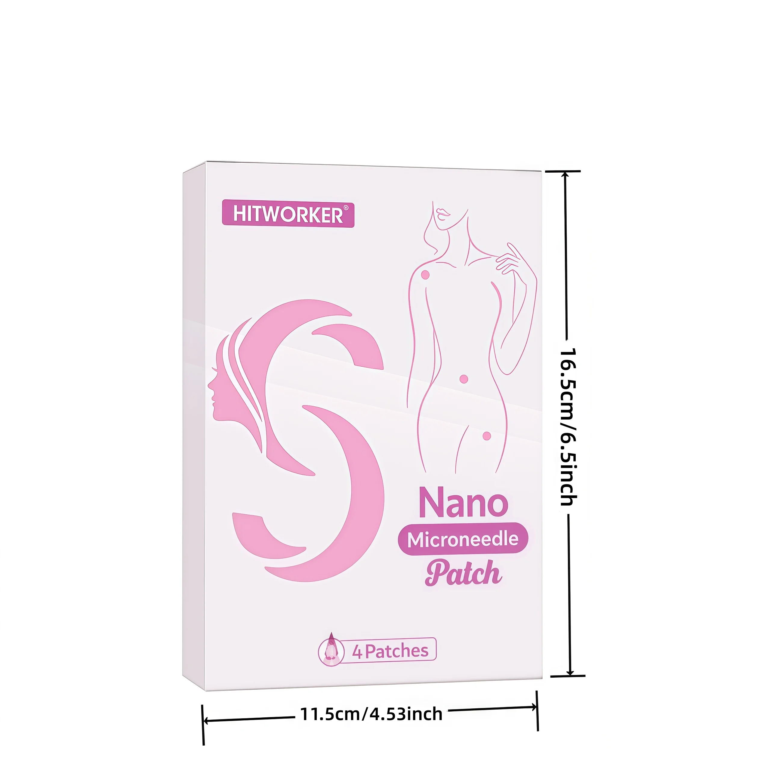 4pcs Professional Micro-Needling Care Patch for Skin Rejuvenation And Anti-Aging Skin Care Treatment