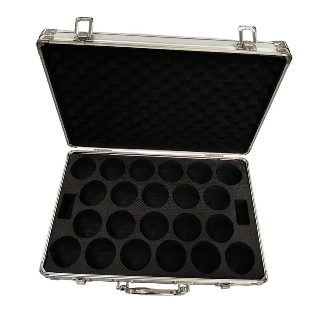 

Billiard Balls Storage Box Carrying Case for Enthusiasts Traveling Indoor