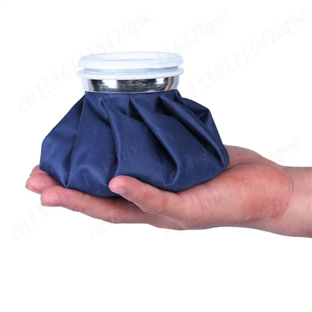 Water Filling Cloth Ice Pack 6 inch Blue Cooling Ice Pack Cold And Hot Physiotherapy Exercise Physical Cooling Cloth Ice Pack