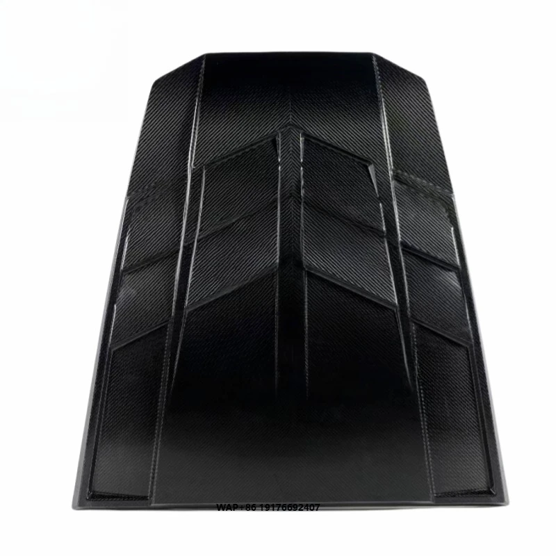 Wholesale 3K Twill Carbon Fiber Front Bumper Bonnet Hood Cover For Benz G Class W463 to MB Style Car Bumper Engine Hood Body Kit