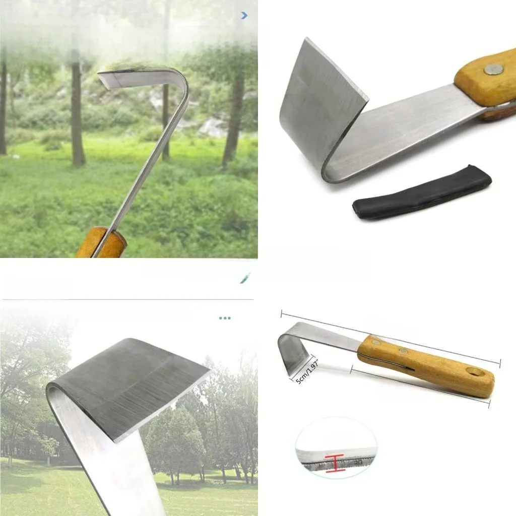 D84F Tool Bark Tree Peeler Draw Shave Removal Gardening Fruit Log Scarping Sheardebarking Tools Handfroe Grafting Prunin