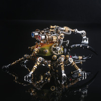 Mutant Insect 3D Metal Puzzle Mechanical Style Big Bag Bug Stag Rhinoceros Beetles Assembled Model Kits High-end Handicraft Gift