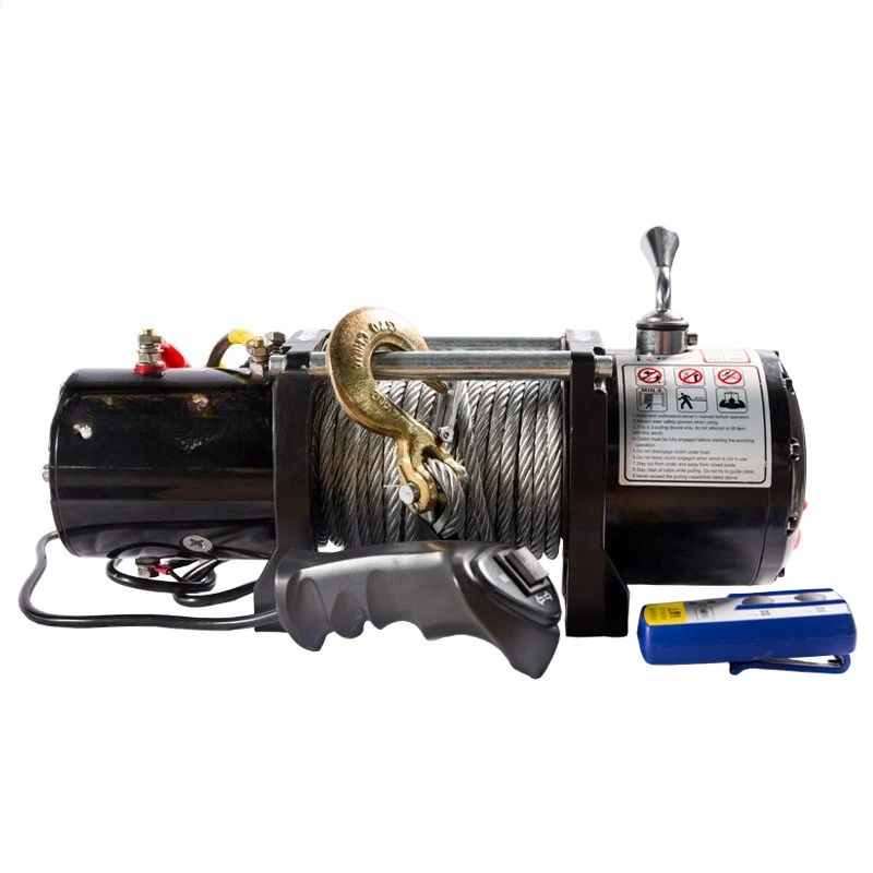 12V 24V Electric Traction Device Vehicle Outdoor Self-rescue Pulling Equipment